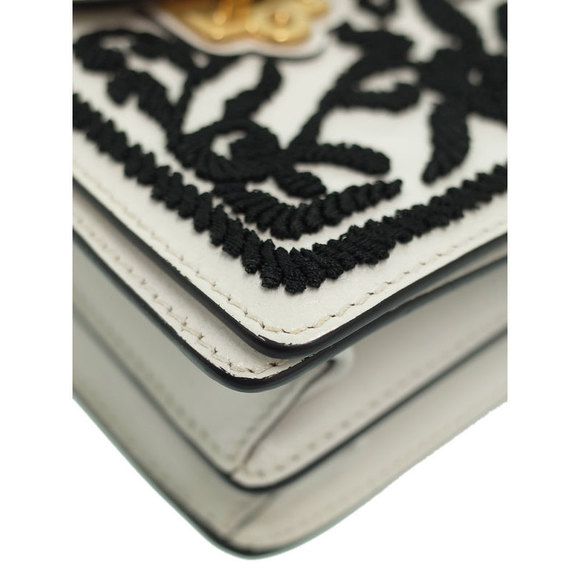 Prada Embroidered Cahier Shoulder Bag - Picture 4 of 9